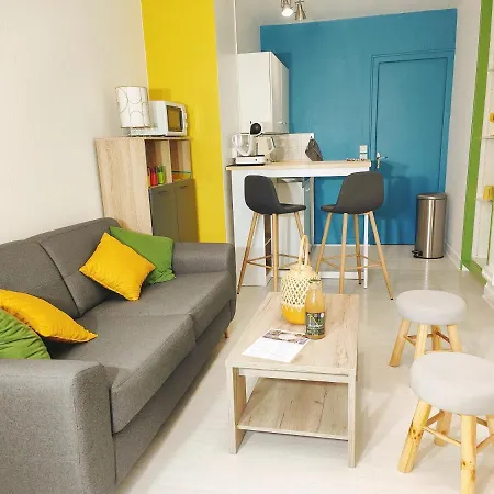 Apartman L'appart K-ouleur- Wifi Fibre-checkin Auto- 2 Pers *