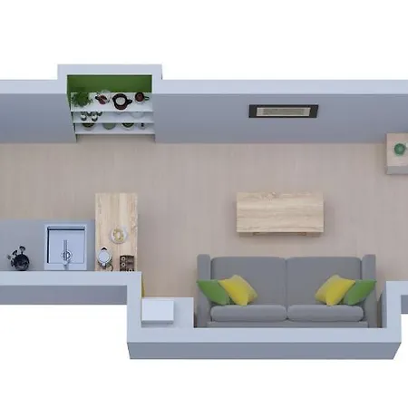 L'appart K-ouleur- Wifi Fibre-checkin Auto- 2 Pers Apartamento