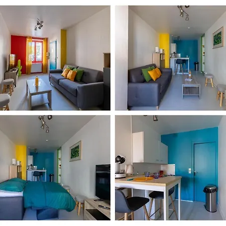 Apartman L'appart K-ouleur- Wifi Fibre-checkin Auto- 2 Pers *