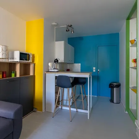 Apartment L'appart K-ouleur- Wifi Fibre-checkin Auto- 2 Pers Le Mans