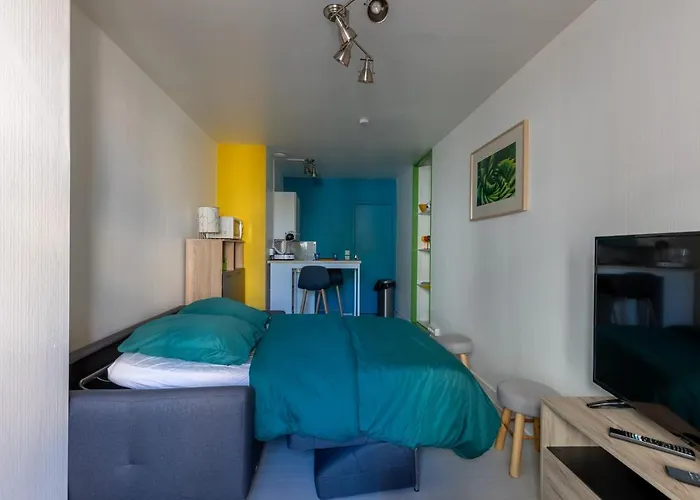 L'appart K-ouleur- Wifi Fibre-checkin Auto- 2 Pers Apartamento *